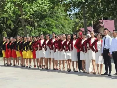 Hasil Jahitan Busana Kerja